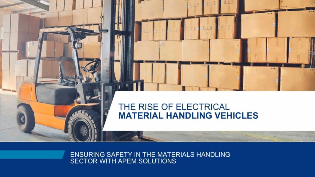 The rise of electric forklift