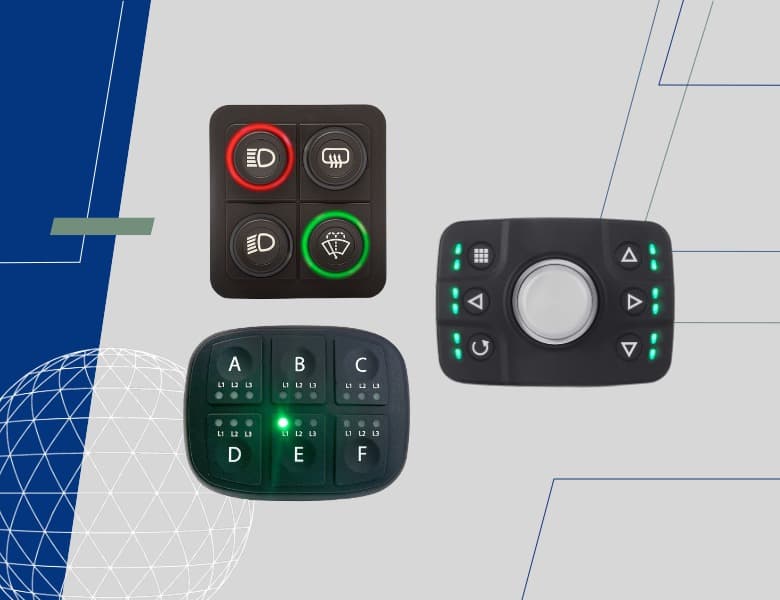 NEW! MULTIFUNCTIONAL CANbus KEYPADS