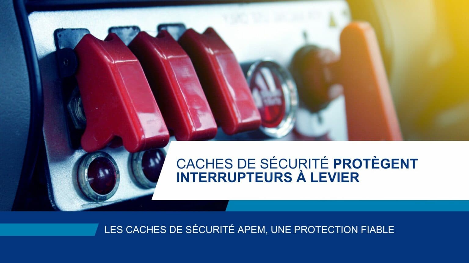 French:Switch guards deliver security for toggle switches