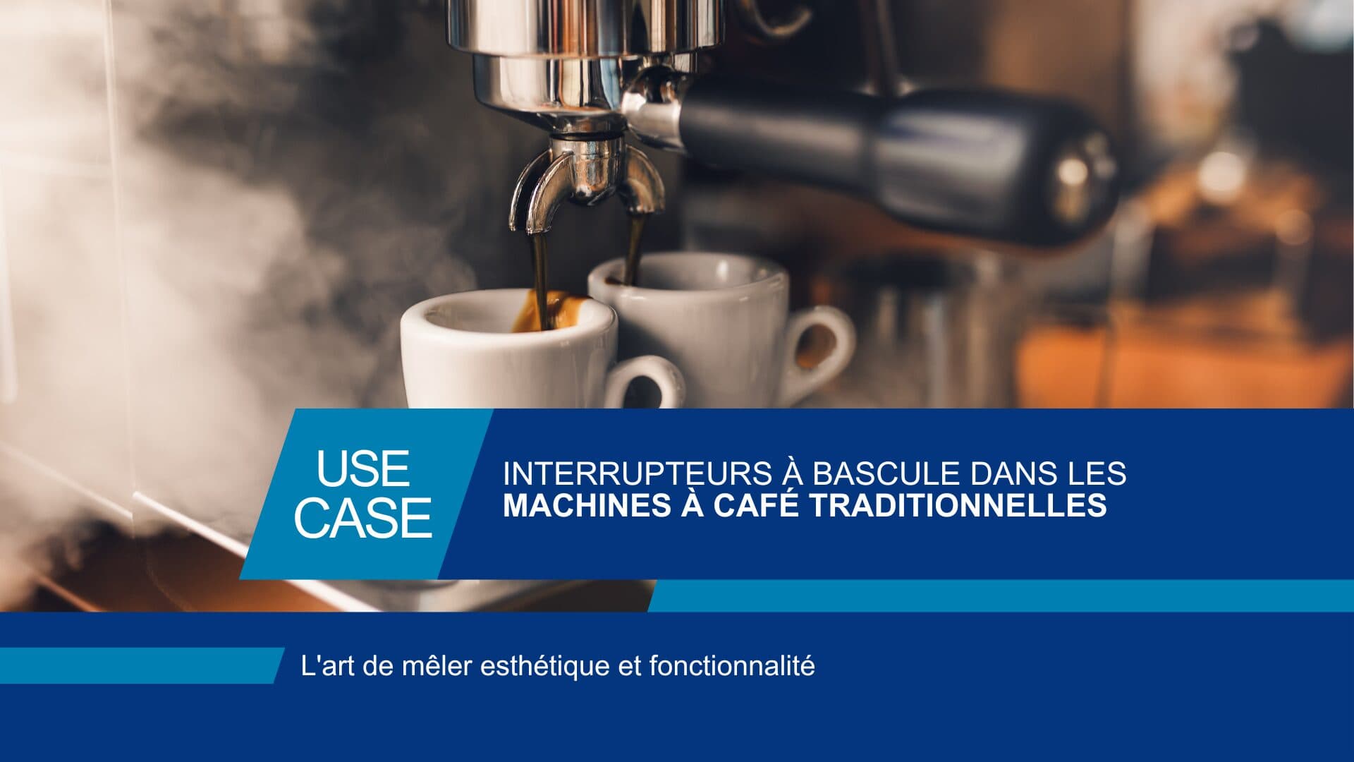 Coffee machine components: combining functionality and traditional design