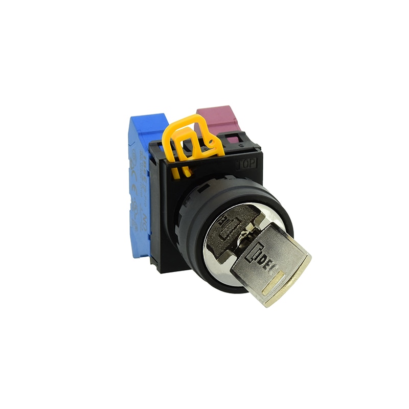 YW - Key selector switch push-in
